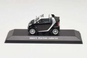 Smart Fortwo Cabrio Nero Profondo Minichamps 1:43 Q0022561V001C18Q00 Pressofusione
