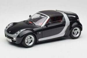 Smart Roadster Blu Scuro Bburago 1:18 34917 Pressofusione