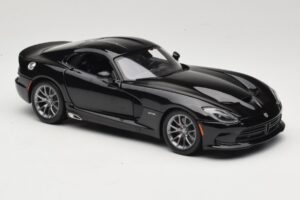 SRT Viper GTS Nero Maisto 1:18 31128 Pressofusione — immagine 6 di 8