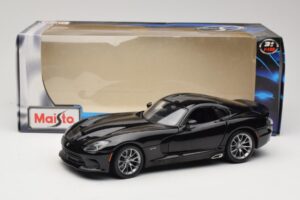 SRT Viper GTS Nero Maisto 1:18 31128 Pressofusione — immagine 8 di 8