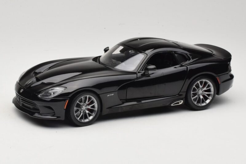 SRT Viper GTS Nero Maisto 1:18 31128 Pressofusione