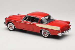 Studebaker Golden Hawk Apache Red Motor City 1:18 80009 Pressofusione — immagine 7 di 8