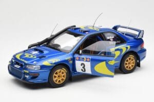 Subaru Impreza WRC #3 C. McRae / N. Grist Safari Rally Winner 1997 AUTOart 1:18 89792 Pressofusione — immagine 2 di 8