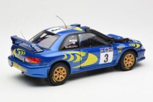 Subaru Impreza WRC #3 C. McRae / N. Grist Safari Rally Winner 1997 AUTOart 1:18 89792 Pressofusione — immagine 3 di 8