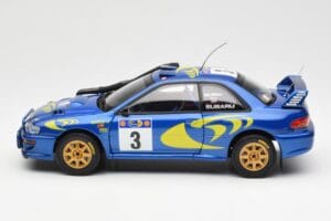 Subaru Impreza WRC #3 C. McRae / N. Grist Safari Rally Winner 1997 AUTOart 1:18 89792 Pressofusione — immagine 4 di 8