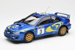 Subaru Impreza WRC #3 C. McRae / N. Grist Safari Rally Winner 1997 AUTOart 1:18 89792 Pressofusione