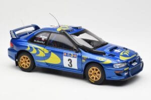 Subaru Impreza WRC #3 C. McRae / N. Grist Safari Rally Winner 1997 AUTOart 1:18 89792 Pressofusione — immagine 6 di 8