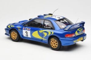 Subaru Impreza WRC #3 C. McRae / N. Grist Safari Rally Winner 1997 AUTOart 1:18 89792 Pressofusione — immagine 7 di 8