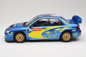 Subaru Impreza WRC S9 #7 P. Solberg / P. Mills Rally Great Britain 2003 Otto 1:12 G092 Resina — immagine 3 di 6
