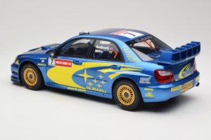 Subaru Impreza WRC S9 #7 P. Solberg / P. Mills Rally Great Britain 2003 Otto 1:12 G092 Resina — immagine 5 di 6