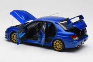 Subaru Impreza WRX STI GD Blu AUTOart 1:18 78681 Pressofusione — immagine 5 di 8