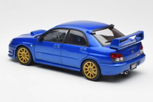 Subaru Impreza WRX STI GD Blu AUTOart 1:18 78681 Pressofusione — immagine 7 di 8