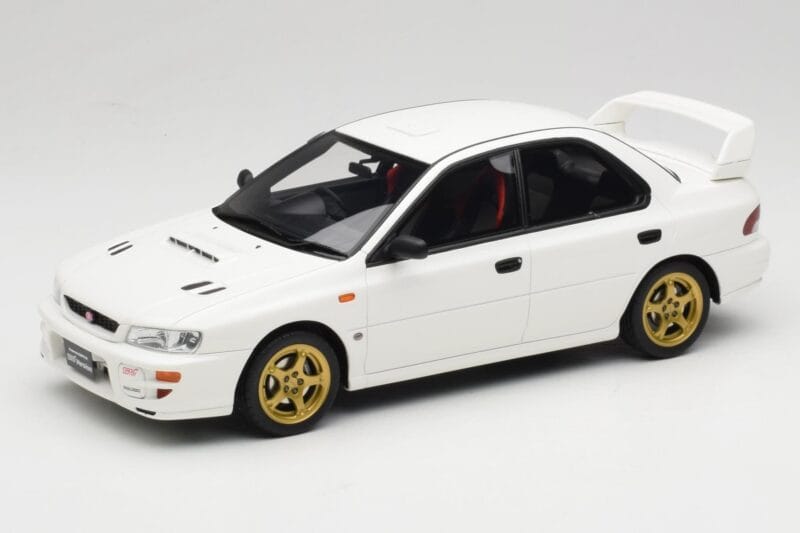 Subaru Impreza WRX STi Type RA GC8 Pure White Otto 1:18 OT490 Resina