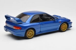 Subaru Impreza WRX Type R Blu AUTOart 1:18 78612 Pressofusione — immagine 3 di 8
