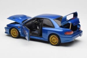 Subaru Impreza WRX Type R Blu AUTOart 1:18 78612 Pressofusione — immagine 5 di 8