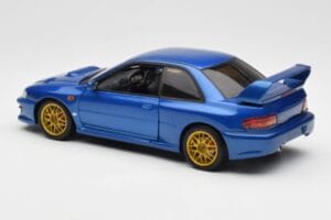 Subaru Impreza WRX Type R Blu AUTOart 1:18 78612 Pressofusione — immagine 7 di 8