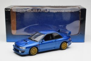 Subaru Impreza WRX Type R Blu AUTOart 1:18 78612 Pressofusione — immagine 8 di 8