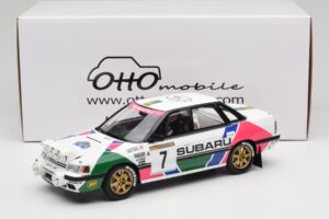 Subaru Legacy RS BC5 Group A #7 C. McRae / D. Ringer Rally Sweden 1992 Otto 1:18 OT1158 Resina — immagine 6 di 6