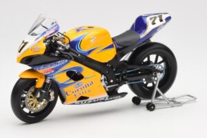 Suzuki GSX-R 1000 Team Alstare Corona Extra Y. Kagayama WSB 2005 Minichamps 1:12 122052271 Pressofusione — immagine 2 di 6