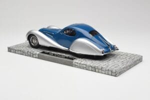 Talbot-Lago T150 C-SS Coupe Blu Argento Minichamps 1:18 107117122 Resina — immagine 5 di 6