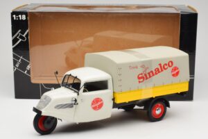 Tempo 3 Wheeler Canvas Sinalco Minichamps 1:18 180099021 Pressofusione — immagine 6 di 6