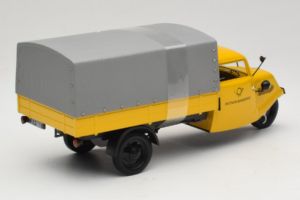 Tempo Hanseat Kastenwagen Deutsche Post Minichamps 1:18 TEMPO001 Pressofusione — immagine 2 di 6