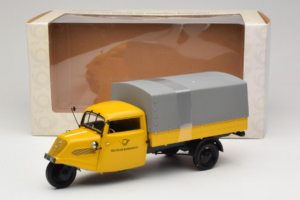 Tempo Hanseat Kastenwagen Deutsche Post Minichamps 1:18 TEMPO001 Pressofusione — immagine 6 di 6