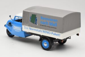 Tempo Hanseat Normstagl Blu Minichamps 1:18 TMP001 Pressofusione — immagine 7 di 8