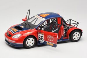 Toyota Auris WRC #8 Panis / Balas WRC 2003 Solido 1:18 90598 Pressofusione — immagine 2 di 8