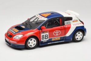 Toyota Auris WRC #8 Panis / Balas WRC 2003 Solido 1:18 90598 Pressofusione
