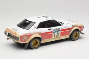 Toyota Celica 2000 GT RA21 #18 J-L. Therier RAC Rally 1977 IXO 1:18 18RMC189C Pressofusione — immagine 2 di 6