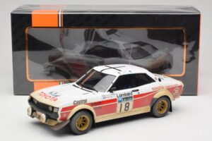 Toyota Celica 2000 GT RA21 #18 J-L. Therier RAC Rally 1977 IXO 1:18 18RMC189C Pressofusione — immagine 6 di 6