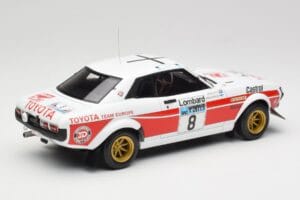 Toyota Celica 2000 GT RA21 #8 H. Mikkola / A. Hertz RAC Rally 1977 IXO 1:18 18RMC189A Pressofusione — immagine 2 di 6