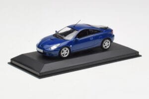 Toyota Celica T200 Blu Scuro Minichamps 1:43 TOYOTA006 Pressofusione — immagine 2 di 4