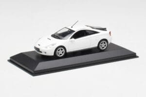 Toyota Celica T230 Bianco Minichamps 1:43 430168922 Pressofusione — immagine 2 di 4