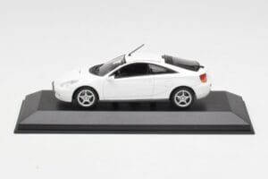 Toyota Celica T230 Bianco Minichamps 1:43 430168922 Pressofusione