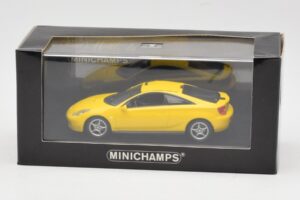 Toyota Celica T230 Giallo Minichamps 1:43 430168924 Pressofusione — immagine 4 di 4