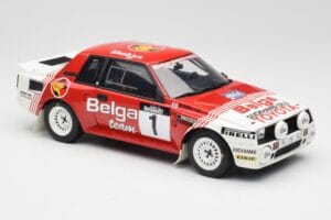Toyota Celica Twin-Cam Turbo Team Belga #1 J. Kankkunen / F. Gallagher Haspengouw Rally 1995 Otto 1:18 OT1143 Resina — immagine 4 di 6
