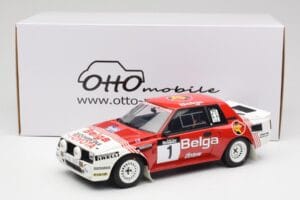 Toyota Celica Twin-Cam Turbo Team Belga #1 J. Kankkunen / F. Gallagher Haspengouw Rally 1995 Otto 1:18 OT1143 Resina — immagine 6 di 6
