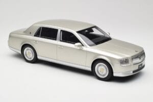 Toyota Century Silver Metallic Kyosho 1:18 KSR18036S Pressofusione — immagine 4 di 6