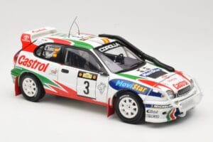 Toyota Corolla WRC #3 C. Sainz / L. Moya Safari Rally 1999 AUTOart 1:18 89982 Pressofusione — immagine 6 di 8