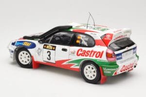 Toyota Corolla WRC #3 C. Sainz / L. Moya Safari Rally 1999 AUTOart 1:18 89982 Pressofusione — immagine 7 di 8
