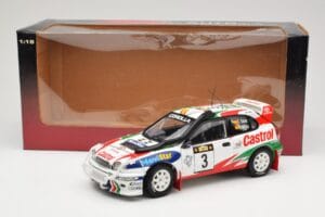 Toyota Corolla WRC #3 C. Sainz / L. Moya Safari Rally 1999 AUTOart 1:18 89982 Pressofusione — immagine 8 di 8
