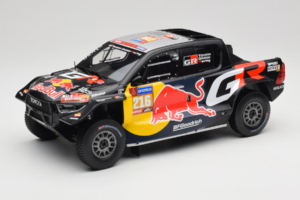 Toyota GR DKR Hilux Evo #216 S. Quintero / D. Zenz Rally Dakar 2024 IXO 1:18 18RMC238B Pressofusione