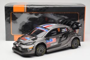 Toyota GR Yaris Rally1 #17 Toyota Gazoo Racing WRT S. Ogier / V. Landais Rally Finland 2024 IXO 1:18 18RMC216 Pressofusione — immagine 6 di 6