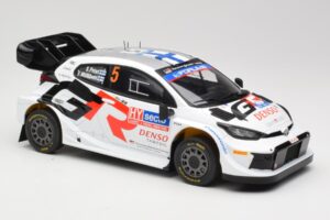 Toyota GR Yaris Rally1 #5 Toyota Gazoo Racing WRT S. Pajari / E. Malkonen Rally Finland 2024 IXO 1:18 18RMC217 Pressofusione — immagine 4 di 6
