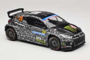 Toyota GR Yaris Rally2 #20 O. Solberg / E. Edmondson Rally Monte Carlo 2025 IXO 1:18 18RMC232 Pressofusione — immagine 4 di 6