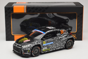Toyota GR Yaris Rally2 #20 O. Solberg / E. Edmondson Rally Monte Carlo 2025 IXO 1:18 18RMC232 Pressofusione — immagine 6 di 6