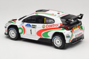Toyota GR Yaris Rally2 #1 C. Ingram / R. Whittock Voyonic Grampian Forest Rally 2024 IXO 1:18 18RMC213 Pressofusione — immagine 5 di 6