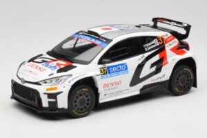 Toyota GR Yaris Rally2 #37 Y. Yamamoto Rally Finland 2024 IXO 1:18 18RMC212A Pressofusione